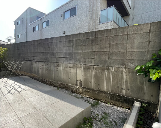 塀のリメイクに！